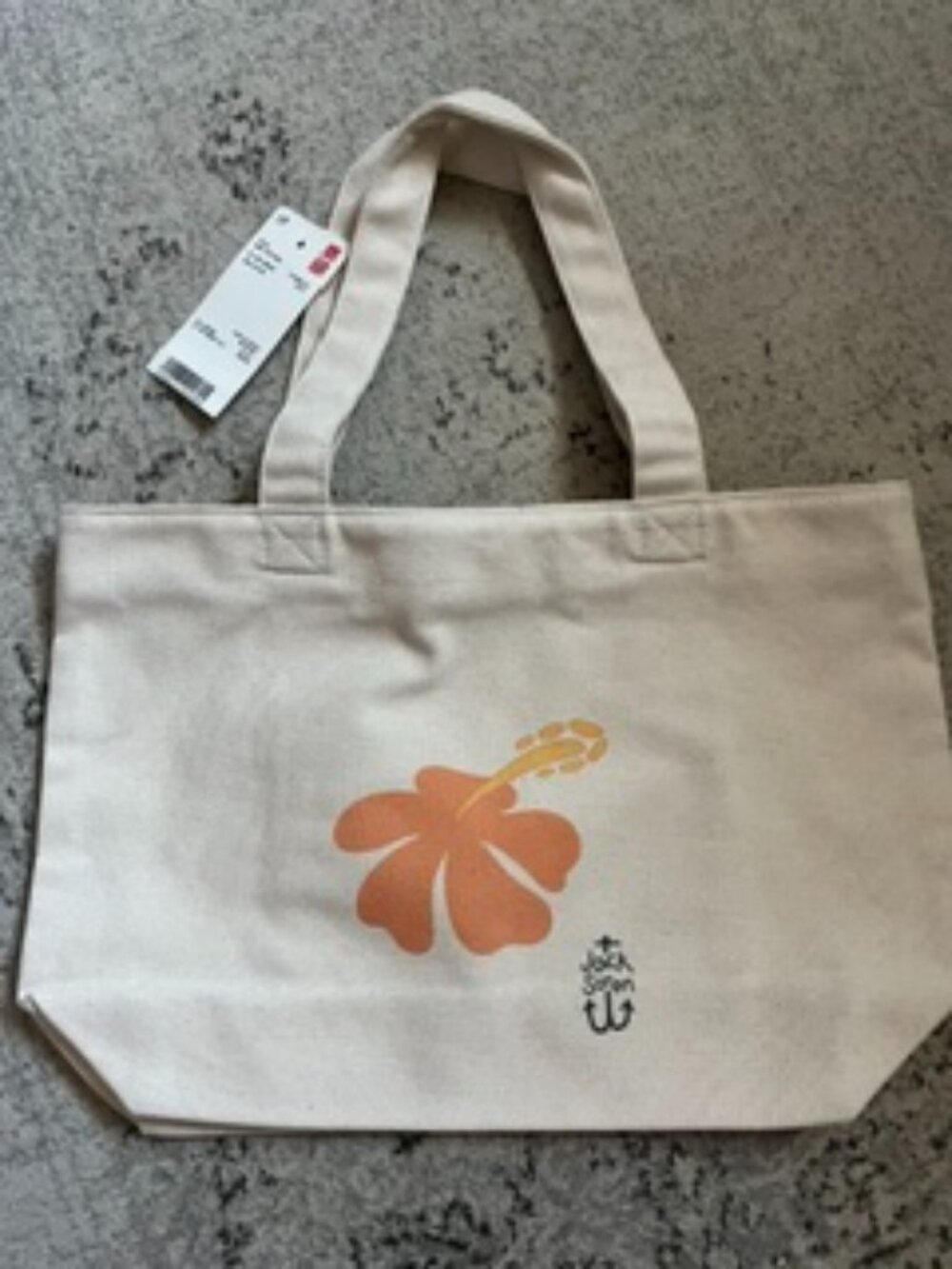 🧡3/$15 NWT Uniqlo x Jack Soren Off White Mini Tote Bag